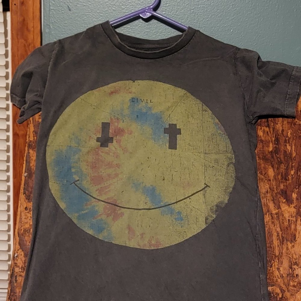 Civil Smiley T Shirt
